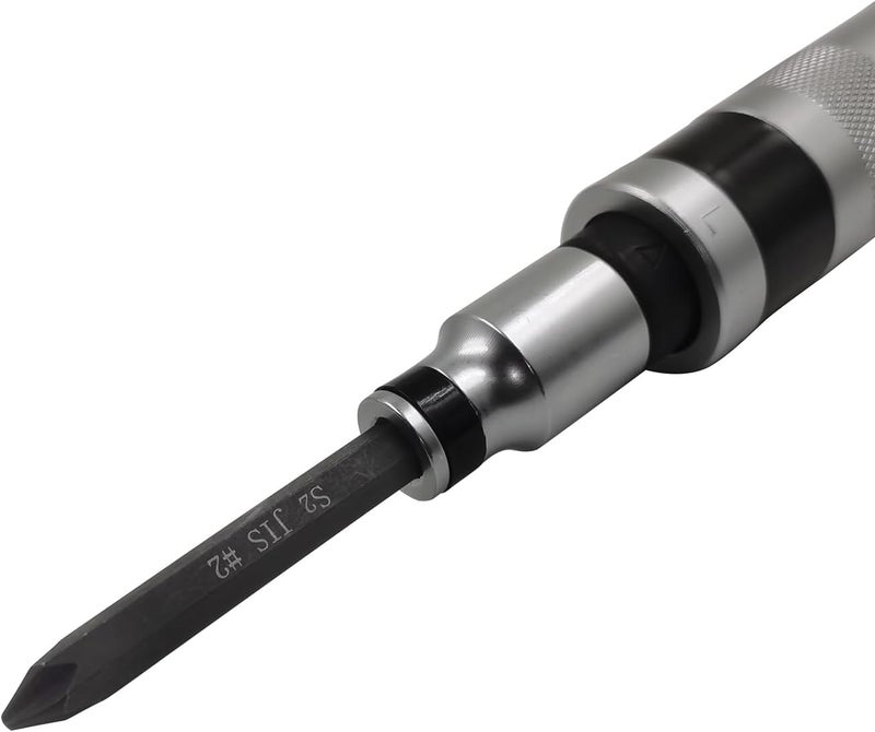 Yrsssa JIS B4633 Impact Screwdriver Bits For Impact Driver, 5/16" Hex Shank, S2 Alloy Steel,75mm Long- Ideal for Japanese Automotive & Motorcycle Repairs (JIS #1x3+SL8) - Image 4